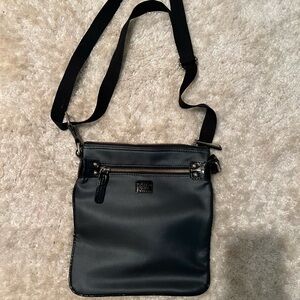 Victoria's Secret Black Messenger Bag